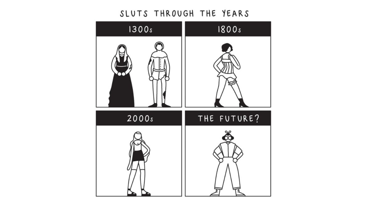 Slut word etymology note from Wordslut